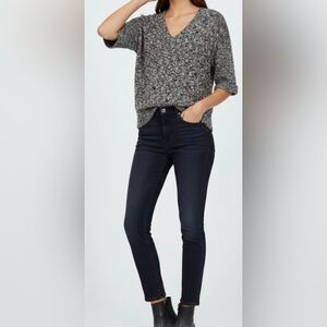 GRAY Lafayette 148 New York Crewneck Sweater